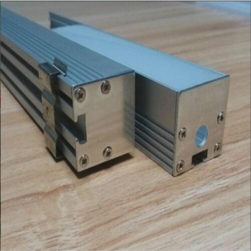 2m/pcs 40m/lot Free Shipping High quality aluminium profile for led strip used in the wall,upside or down direction