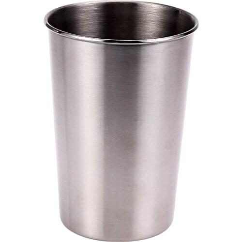 350ml 500ml Coffee Cup Stainless Steel Portable Water Beer Tea Cups Portable Outdoor Camping Hiking Travel Mug