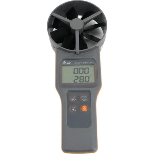 AZ8916 Anemometer Wind Speed Meter Air Flow (Air Velocity) Air Volume Temp. Humidity Measuring