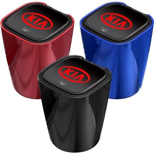 Car ashtray For Kia K2 K3 K4 K5 Freddy KX3 KX5 Zhiran Sorento interior modified car ashtray dedicated luminous LED car ashtray