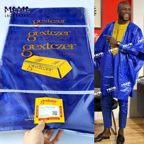 Bazin Richer 2021 Nouveau Femme High Quality Original Brocade Basin Riche Sewing Atiku Fabric For Men Jacquard Material