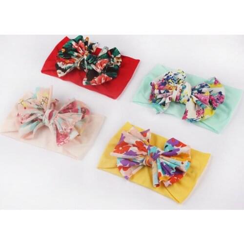 1pc Soft Baby Hair Band Fashion Big Bow Children Kids Headdress Beautiful Comfortable Headwear Hair Accessories For Coupons