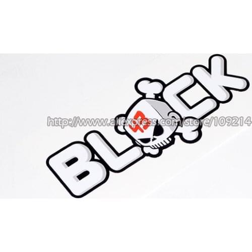 Hot sale 43 Ken Block Skull SUV Auto Decal Sticker Waterproof Z18