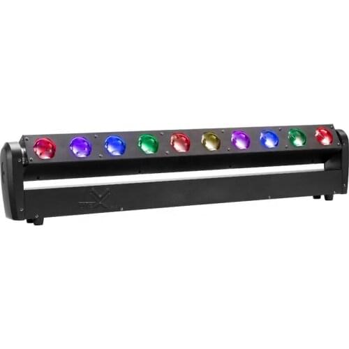 Best selling luces pixel dj led light bar stage lighting equipment dmx 40w*10pcs rgbw led sharpy beam moving head bar light