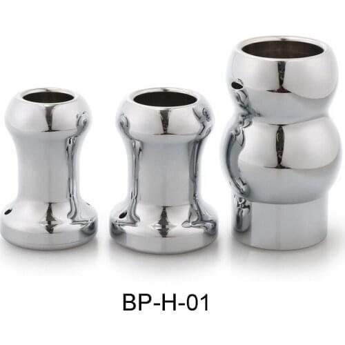 Metal Hollow Butt Plug Heavy Big Anal Plug Dilator Anal Vagina Cleanning Douche Enema Syringe Anal Sex Toys for Woman Men Gay