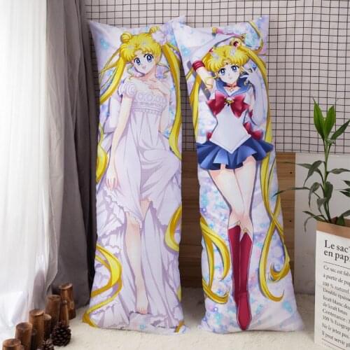 Sailor Moon Dakimakura Pillowcase Hugging Body Pillow Core Sexy Jepan Anime Game Pillowcase Otaku Pilow Cover