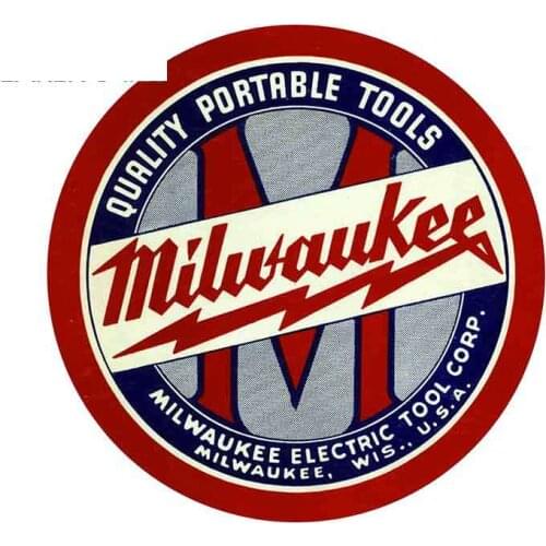 Personality Milwaukee Electric Waterproof Car Stickers Sunscreen Decal Creative Vinyl Material Windshield Apply To Car Window