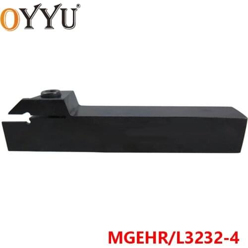 OYYU MGEHR3232-4 Turning Tool Holder MGEHL3232-4 MGEHR 3232 CNC Carbide Insert Arbor Cutting Lathe Cutter use MGMN400