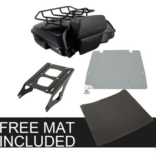 Motorcycle Razor Pack Trunk Luggage Rack For Harley Tour Pak Touring Road King Street Glide Road Glide Special 2014-2020