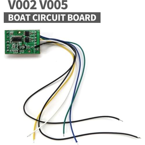 Flytec V002-06 RC Crocodile Boat Body Parts Boat Circuit Board Accessories Remote control For V002 RC Alligator Boat On Sale