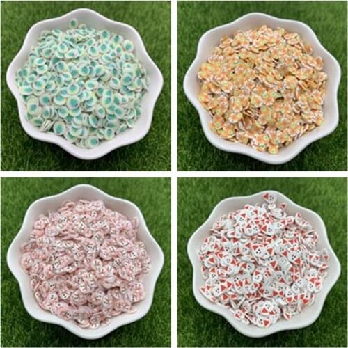 20g Christmas snowman old man for Resin DIY Supplies Nails Art Polymer Clear Clay accessories DIY Sequins scrapbook shakes Craft