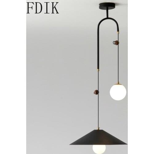Modern Pendant Light Nordic Luxury Bedside Lamp Living Room Bedroom Restaurant Hall Indoor Home Decor Luminaire Lighting Fixture
