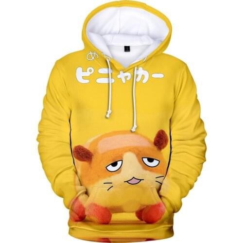 PUI PUI Hoodies Fashion Men Women Autumn Sweatshirt Hip Hop Streetwear 3D Printed Hooded Sweatshirt Boys/girls Hoodie Clothing