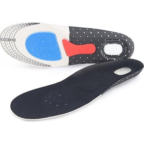 1 Pair Men Women Sport Cuttable Shoe Insoles Supports Pads Soft Insert Cushions Insert Cushions