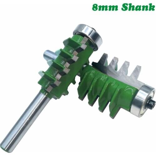 1pc T-Type Router Drill Bit 45# Steel 8mm Shank Finger Board Glue Milling Cutter Woodworking Drilling Groove Tool