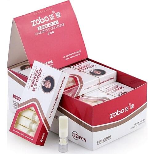 3Boxes/lot Disposable Soft Magnet Grain Mouthpiece Tobacco Tips Cigarette Tar Filter Filtration Mens Regular Cigarette Holder