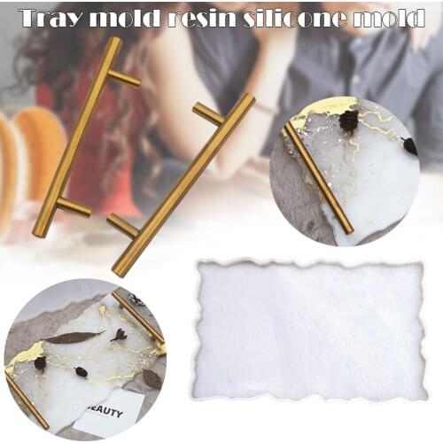 Large Silicone Tray Artist Mold Irregular Coasters Epoxy Resin Art Supplies Make Your Own Tray Epoxy Resin Molds SDF-SHIP