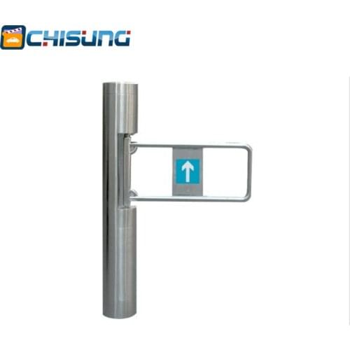 Bi-directional motorised access gate swing gate turnstile barrier for pedestrian access control/wing gate