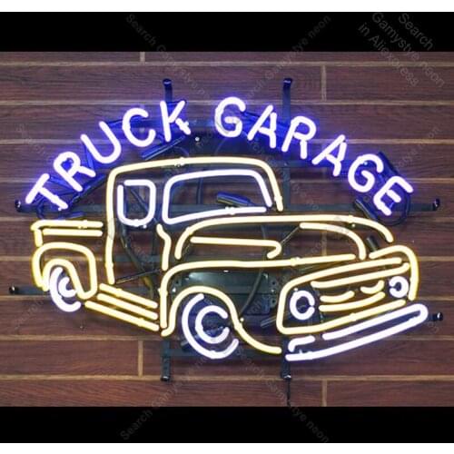 Truck Garage Neon Sign Bulb Handcrafted Iconic Sign Custom Car light Neon Art Lamps Sign store display advertise enseigne lumine