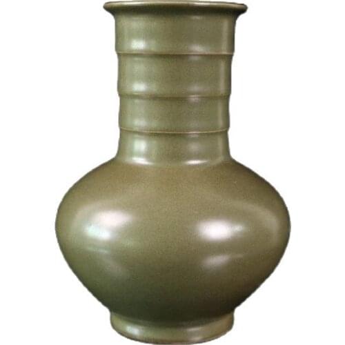 China Old Porcelain Tea Powder Glaze Vase