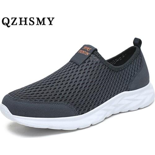 Men Shoes Sneakers Summer 2021 Trend Casual Shoes Breathable Leisure Male Sneakers Non-slip Footwear Large Size 48 Super Light