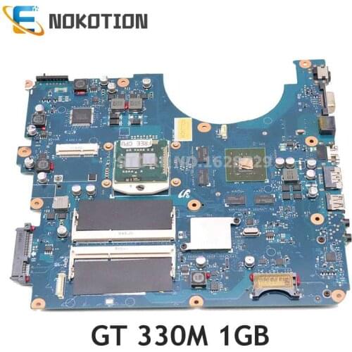 NOKOTION BA92-06145ABA92-06145B BREMEN-M Main board For samsung NP-R780 R780 17 Inch laptop motherboard GT330M HM55 DDR3