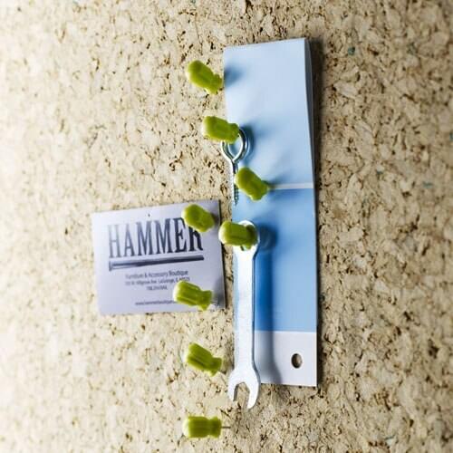 Screwdriver Thumbtack Office Binding Supplies Pin 20PCS Cork Wall Nails Photo Wall Studs Creative Stationery