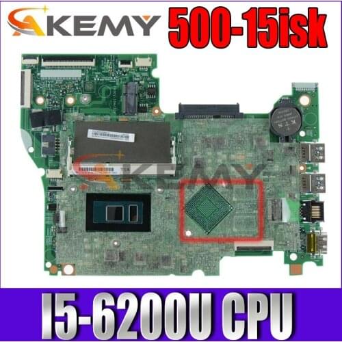 Akemy LT41 SKL MB 14292-1 448.06701.0011 laptop motherboard For lenovo Ideapad 500-15isk Mainboard 15.6 Inch SR2EY I5-6200U