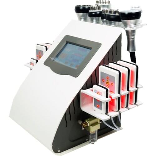 Ultrasound Fat-Reducing Machine 8 In 1 40K Wrinkle Remove Laser Slimming Body Beauty Instrument Vacuum Radio Frequency Apparatus