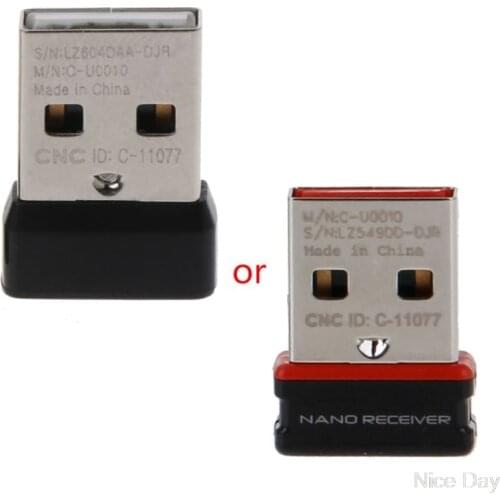 Wireless Dongle Receiver Unifying USB Adapter for Logitech Mouse Keyboard Connect 6 Device for MX M905 M950 M505 M510 M525 Etc