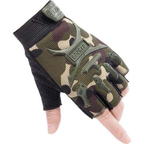 Kids high quality Army Military Tactical Gloves Paintball Hunting Shooting Outdoor Riding Fitness Hiking Full Finger Gloves