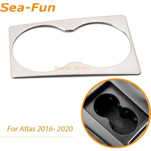 For Geely Atlas Emgrand NL-3 Proton X70 2016-2020 Car Cup Holder Frame Cover Center Console Cup Slot Protect Trim Accessories