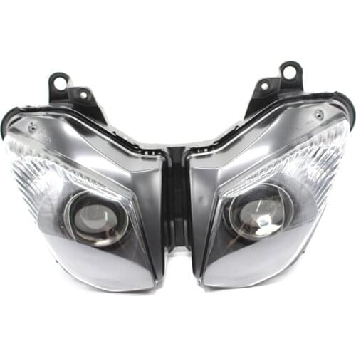 Angel Eye HID Projector Motorcycle Headlight Assembly for Kawasaki Ninja 300 ZX-6R 2013-2016 Ninja250 Ninja300 ZX6R