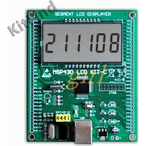 MSP430 development board 430 LCD learning board MSP430F413 segment liquid crystal non demand Downloader