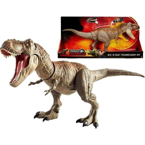 Jurassic World Dinosuar Model Toy Big Size Tyrannosaurus Rex Movable Joints Sound Effects Model Toy For Childrens Boy Gifts
