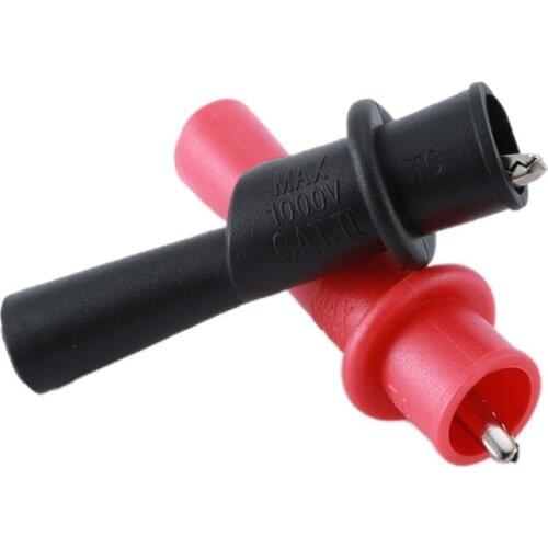 Multimeter Crocodile Clip 10A Electrical DIY Test Leads Connect Line Banana Plug Probe Clip For Multimeter Pen Test