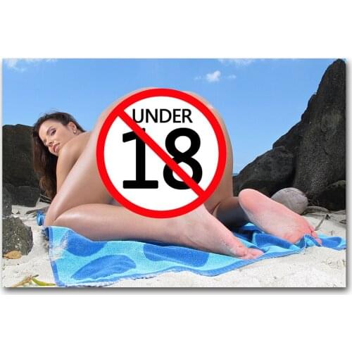 Modern Aesthetic Wall Art 1 Piece Canvas Cloth Fabric Painting Sexy Woman Hot Body Poster Prints Picture Room Decor