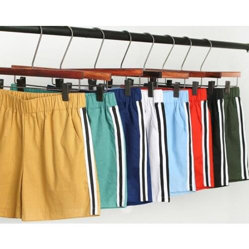 2020 New Summer Shorts Women Casual Fashion Color Hot Sales Shorts Female Plus Size Loose Ladies Leisure Shorts M-5XL 6XL 7XL