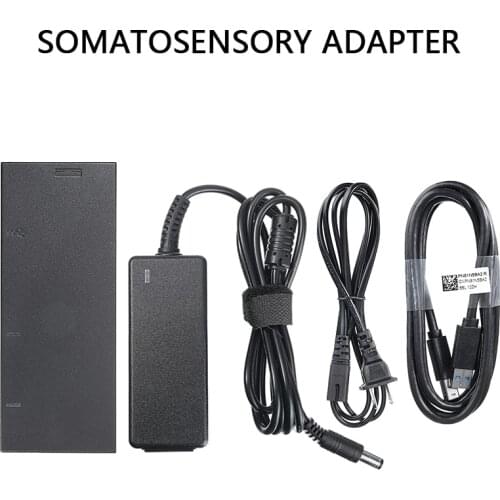 Pohiks 1pc Black Motion Camera Adapter and USB AC Power Supply Adapters For Kinect Xbox One S/X Windows 8/8.1/10 Desktop PC