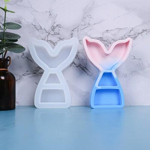 Storage Box Mold Jewelry Ring Box Mold Suitable for Soap Candle Holder Jewelry Box Flower Pot Craft Diy Home Decoration