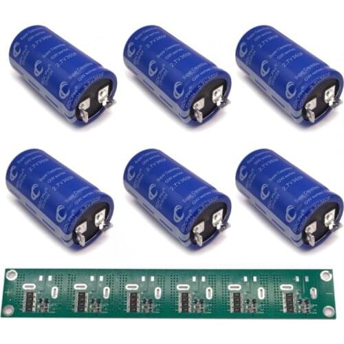 Super Farad Capacitor 2.85V 700F High Frequency Low ESR Flat Feet Single