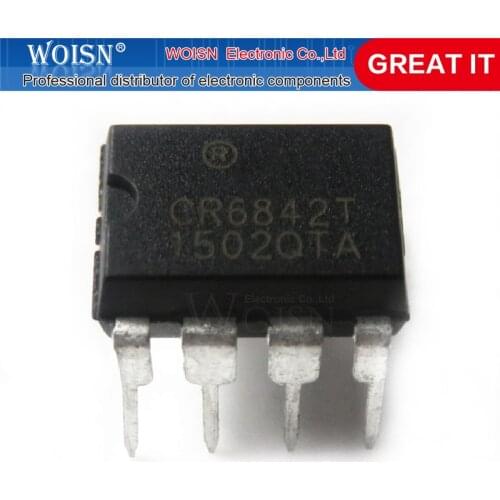 1pcs/lot CR6842T CR6842S CR6842 DIP-8 In Stock