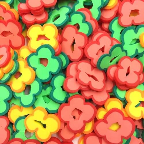 100g Colorful Simulation Chili Slices Polymer Hot Caly Sprinkles For Crafts Tiny Cute plastic klei Accessories DIY Phone Decor
