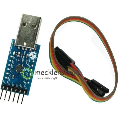 2 pcs. USB 2.0 to TTL UART 6PIN Serial Converter module CP2104 STC Prgmr than CP2102