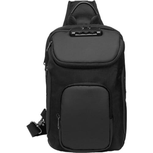 2021 Men OXford Waterproof Multifunction Shoulder Bag Crossbody Bags Messenger Chest Bag Short Trip Travel Pack for Male