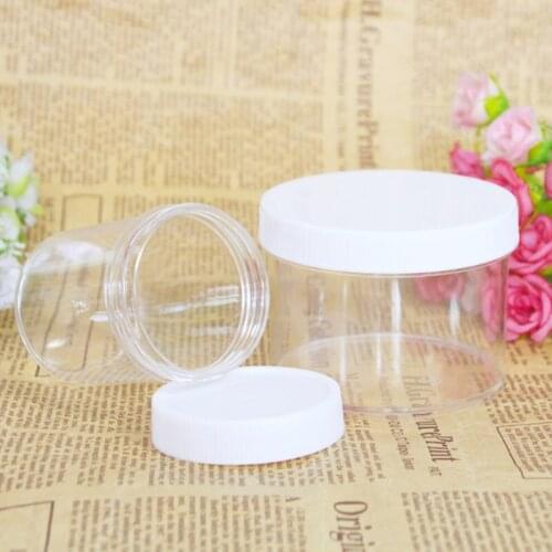 500pcs 10g Empty Clear Jar Loose Power Pot Eye Shadow Powder Container Nail Art Portable Bottles NO164