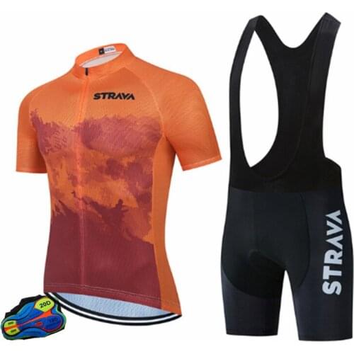 Men Custom Cycling Clothing Air Permeability And Quick Drying Uniforms BikeJersey Bike Clothing Design Breathable Cycling Jersey