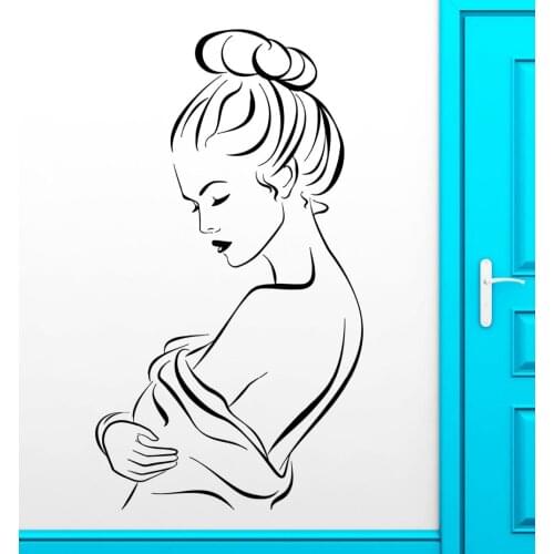 Naked Girl Hot Sexy Woman Patterned Wall Decals Vinyl Wall Mural Sticker For Home Bathroom Decor Hot Selling Decal M-65