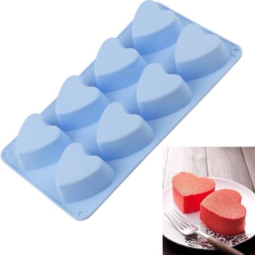 NEW Silicone Cake Mold Non-stick Food Grade Siliconen Cake Bakeware Tool Baking For Cupcake Pudding Pudding Soap Cake decoration