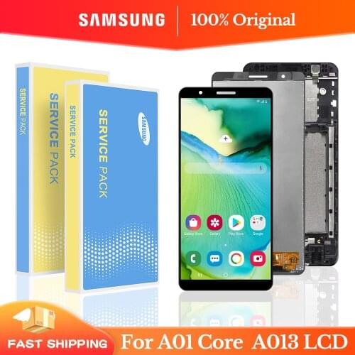 Original 5.3'' Display For Samsung galaxy A01 core LCD SM-A013G A013F A013G A013M/DS LCD Display Touch Screen DigitizerAssembly